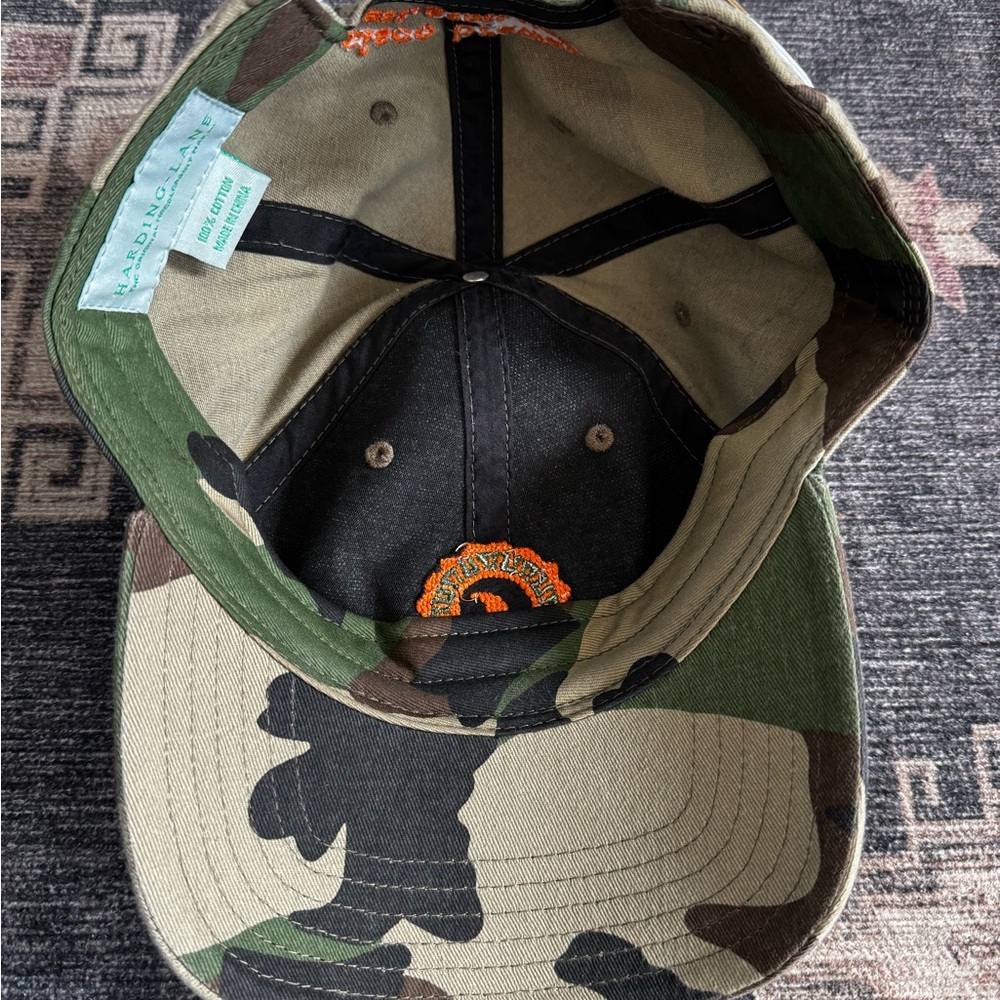 Harding-Lane Cisco Brewery Camouflage Baseball Cap with Orange Embroidery - Picture 5 of 5